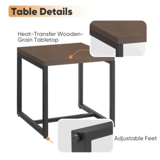 Buenhomino Outdoor Wicker Patio Furniture Set with 43" Propane Fire Pit, Swivel Patio Chairs Set with Sofa Couch, Fire Pit Table and Ottoman image {15}