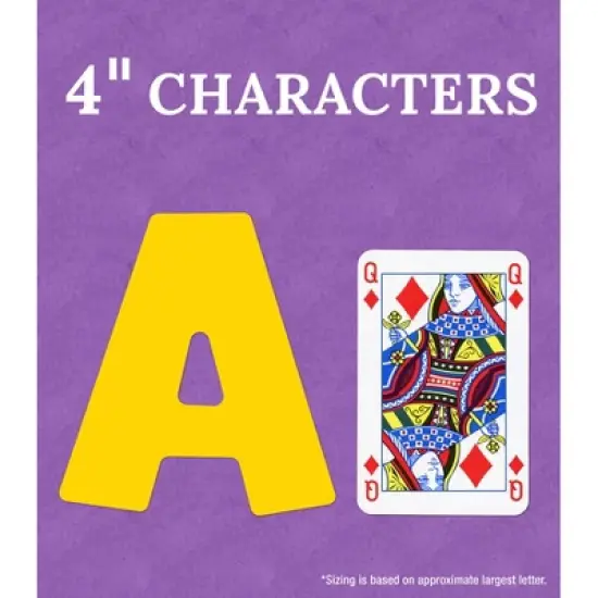 Carson Dellosa Education Color Splash Combo Pack EZ Letters, 219 Pieces Per Pack, 3 Packs image {3}