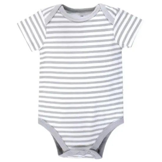 Hudson Baby Cotton Bodysuits 7pk, Moon And Back image {6}