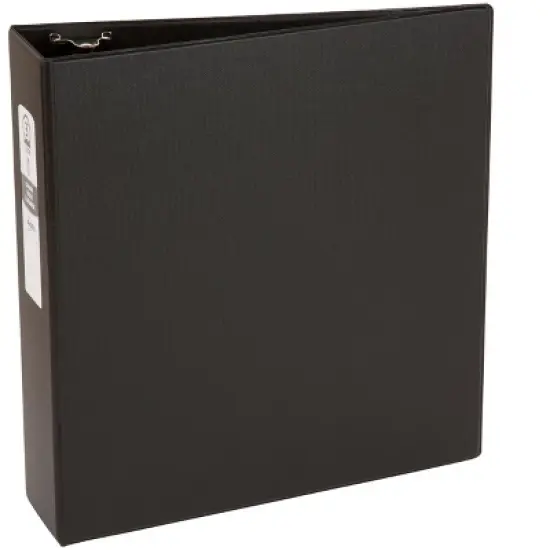 Avery Economy 3 Ring Binder, 3" Round Rings, 1 Black Binder (03602) image {8}