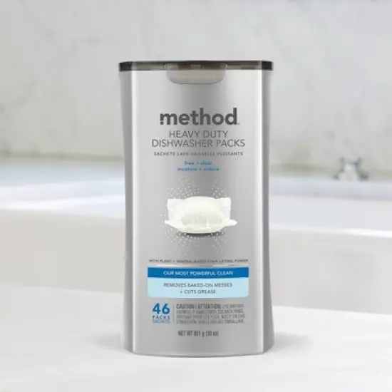 Method Auto Dish Heavy Duty Dishwasher Packs - 30oz/46ct image {2}