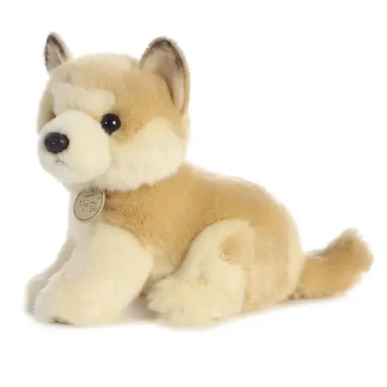 Aurora Miyoni Tots 9" Akita Puppy Brown Stuffed Animal image {2}