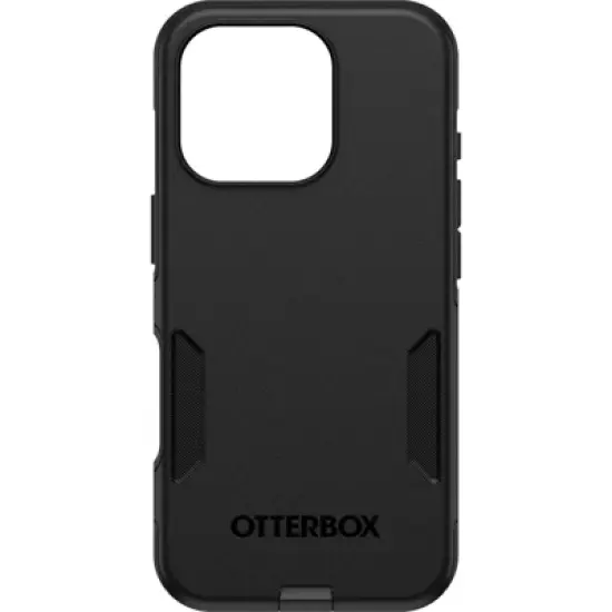 OtterBox Apple iPhone 16 Pro Commuter Series Case with MagSafe - Black: Solid Plastic Protection image {4}