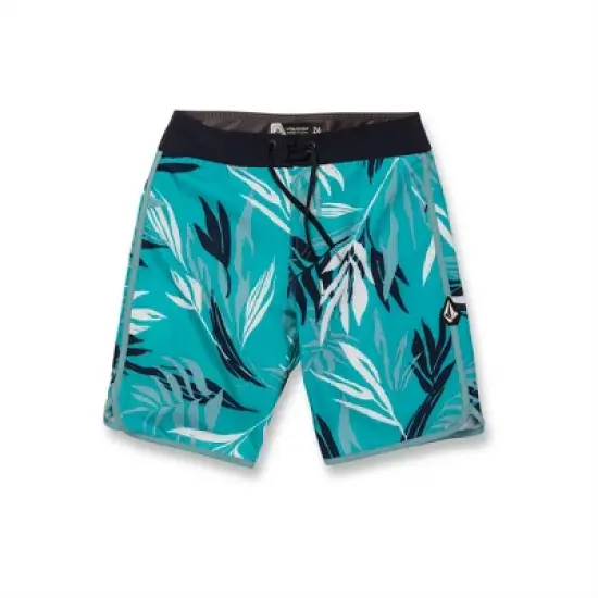 Volcom Boys Bleeding Leaf Mod Tech Boardshort Trunks image {5}