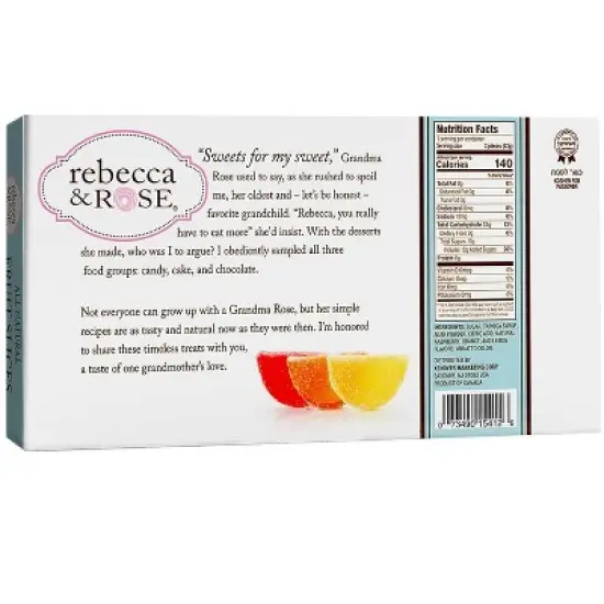 Rebecca & Rose Fruit Slices - 12 pack, 6 oz image {2}