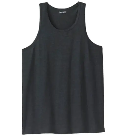 KingSize Men's Big & Tall Shrink-Less&trade; Lightweight Tank image {6}