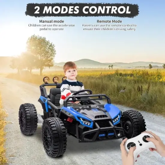 24v Ride On Toys for Big Kids, Eletric UTV With Remote Control image {4}