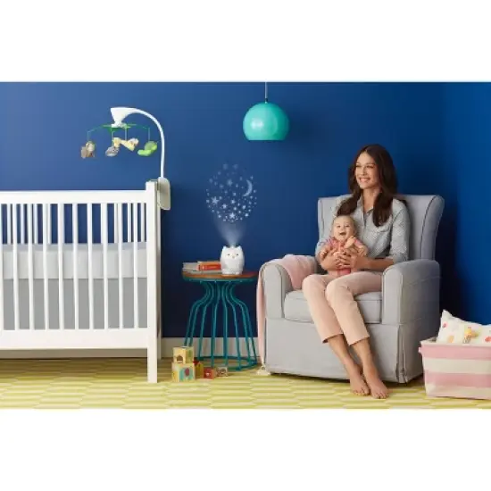 Skip Hop Moonlight & Melodies Owl Nightlight Soother image {8}