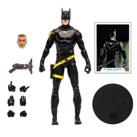 McFarlane Toys DC Multiverse Jim Gordon as Batman 7" Action Figure image {2}
