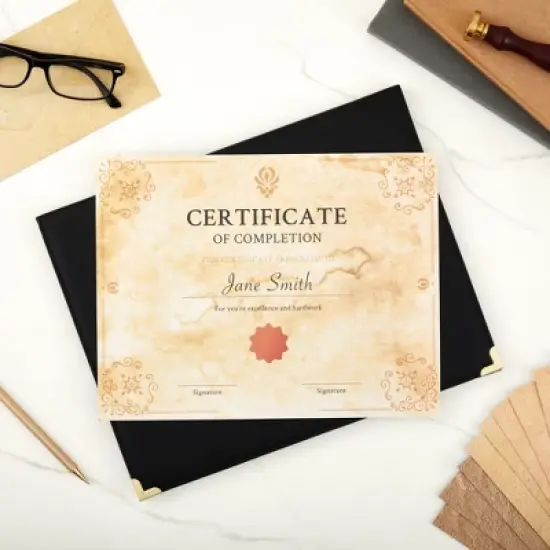 Best Paper Greetings 48 Pack Vintage Style Stationery Paper and Envelopes Set, 96 Piece Stationary Set for Writing Letters (8.5 x 11 Inches) image {1}