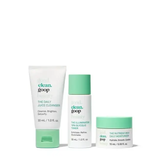 good.clean.goop The Good Clean Daily Essentials Kit - 3pc image {1}