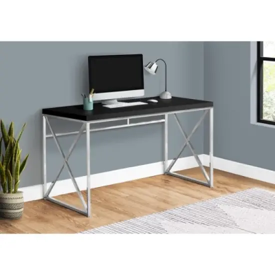 Monarch Specialties Computer Desk, Contemporary Home & Office Desk, Scratch-Resistant, 48&rdquo; L image {9}