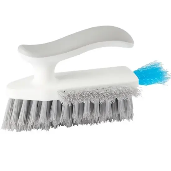 The Lakeside Collection 4-In-1 Cleaning Brush & Corner Scrubber - Perfect For Tile And Grout image {4}