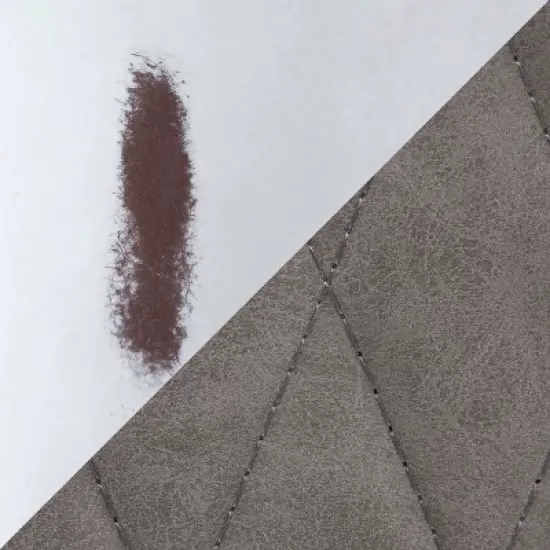 Oregon Industrial Upholstered Bench Vintage White/Gray - LumiSource image {6}