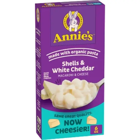 Annie's Organic Shells & White Cheddar Mac and Cheese image {9}
