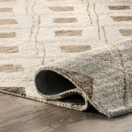 Arvin Olano x RugsUSA - Coco Trellis Wool Area Rug image {3}