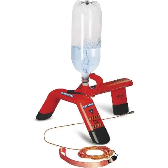 AquaPod Water Bottle Rocket Launcher Science Kit - STEM Toy Launches Soda Bottles Up to 100 ft in Air image {1}
