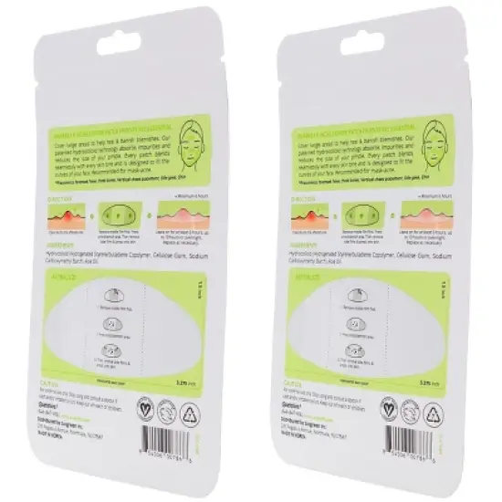 Avarelle Acne Cover Pimple Patch Frontline Essential 8 Oval Patches 2 Pack image {4}