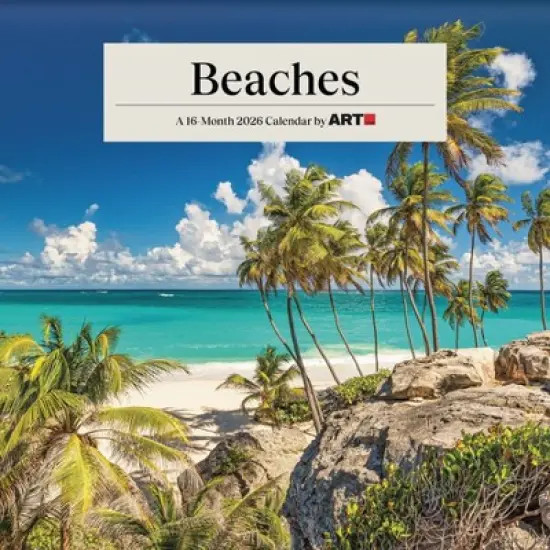 Trends International 2026 Beaches 12"x12" Wall Calendar image {7}