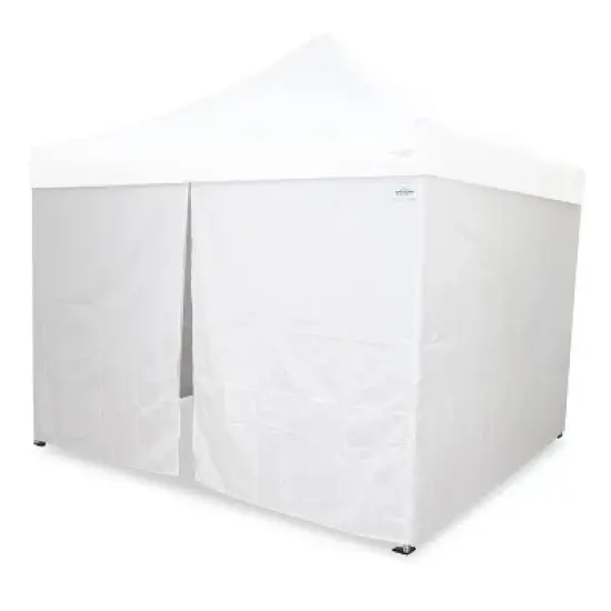 Caravan Canopy CVAN11007912014 4 Sidewall Kit Only, for Outdoor Tent, White image {2}