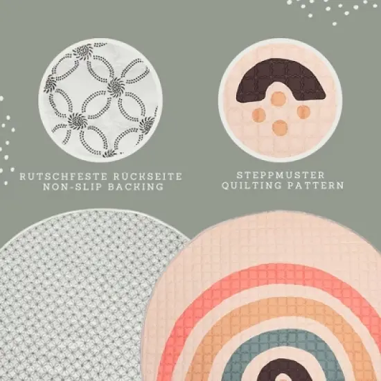 Hakuna Matte: Stylish Baby Mat: Marine World - 47x35", 12 Foam Floor Tiles image {2}