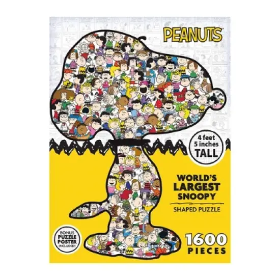 RoseArt Largest Snoopy Jigsaw Puzzle - 1600pc image {4}