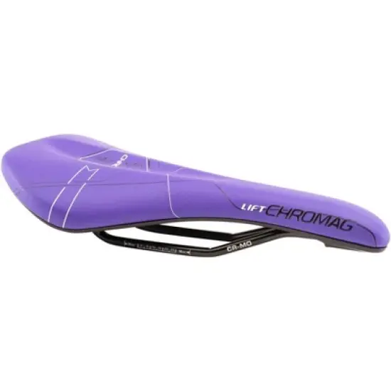 Chromag Lift Saddle - Chromoly, Purple Seamless Synthetic Cover image {1}