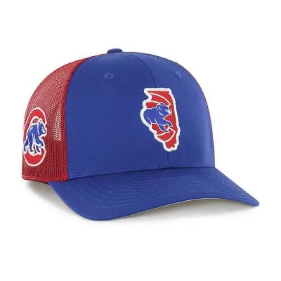 MLB Chicago Cubs Gaze Hat: Adjustable Snapback, Team Logo, Mesh Fabric image {1}
