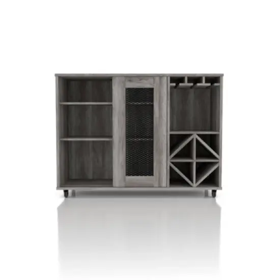 Carmelia Industrial Inspired Sliding Door Buffet - HOMES: Inside + Out image {3}
