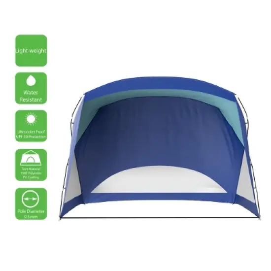 Leisure Sports Water Resistant Beach Tent/Sun Shelter With UV Protection &ndash; 108 x 70-in image {2}