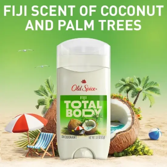 Old Spice Whole Body Deodorant for Men - Fiji - 3oz image {6}