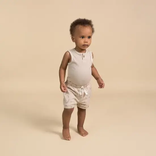 Modern Moments&trade; by Gerber Baby Boys' 4-Piece Bodysuit and Short Set image {1}