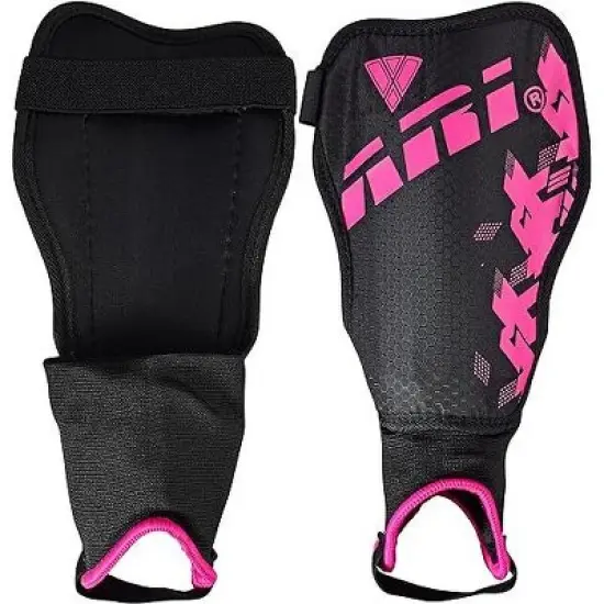 Vizari Napoli Soccer Shin Guards for Kids & Adults | Soccer Gear for Boys Girls | Provide Shin Protection | Adjustable Straps image {1}