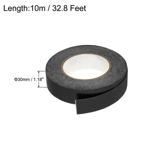 Unique Bargains Anti Slip Grip Tape Traction Tape for Stairs Black 1.2" x 32.8 Ft image {1}