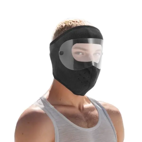 Unique Bargains Cold-proof Removable Face Mask 1 Pc image {5}