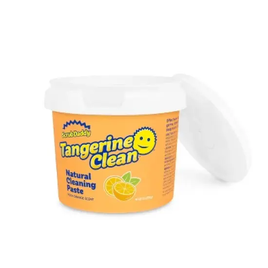Scrub Daddy Tangerine Clean Natural Cleaning Paste - Fresh Orange Scent image {4}