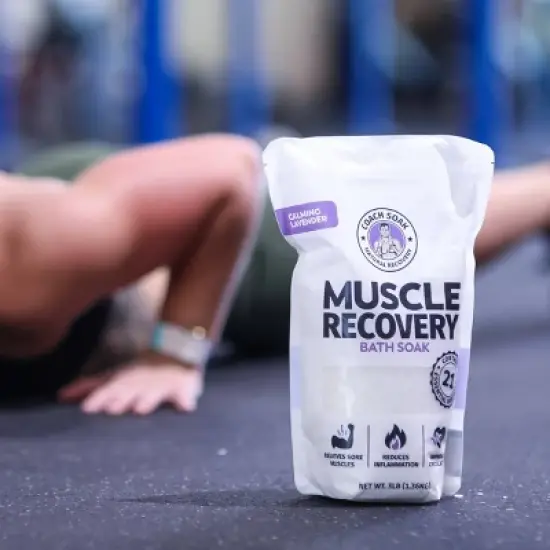 Coach Soak Muscle Recovery Lavender Bath Soak - 3lb image {3}