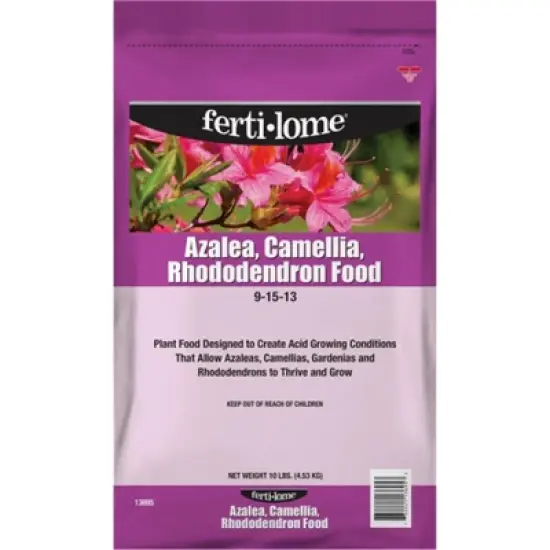 Fertilome 9-15-13 Azalea, Camellia, Rhododendron Food for Blooming Plants, Granules, 10lb image {1}