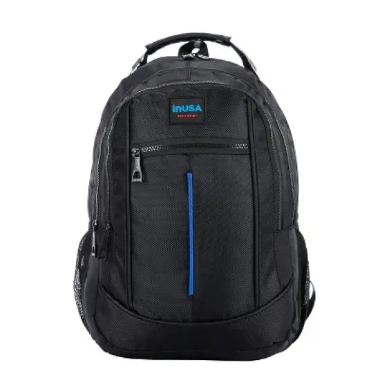 InUSA 20L ROADSTER Executive Backpack for Laptops upto 15.6'' - Black image {1}