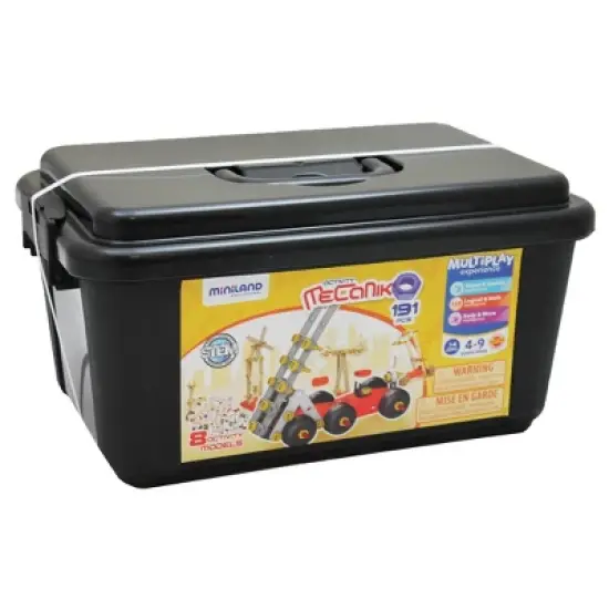 Miniland Educational Mecaniko, Vehicle Building Set, 191 Pieces image {4}
