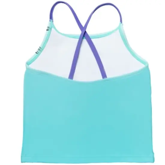 Disney Princess Ariel Girls One-Piece Swimsuit Rash Guard Tankini Top Modest Skirt and Bottom 5 Piece Set Little Kid to Big Kid image {5}