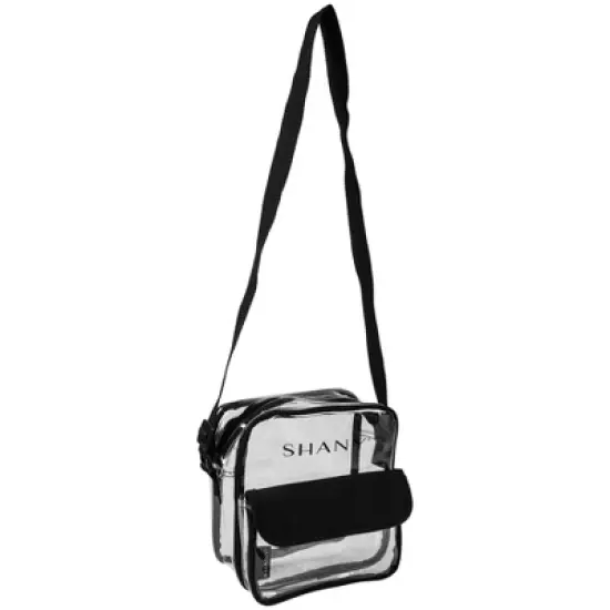 SHANY Clear All-Purpose Cross-Body Messenger Bag image {2}
