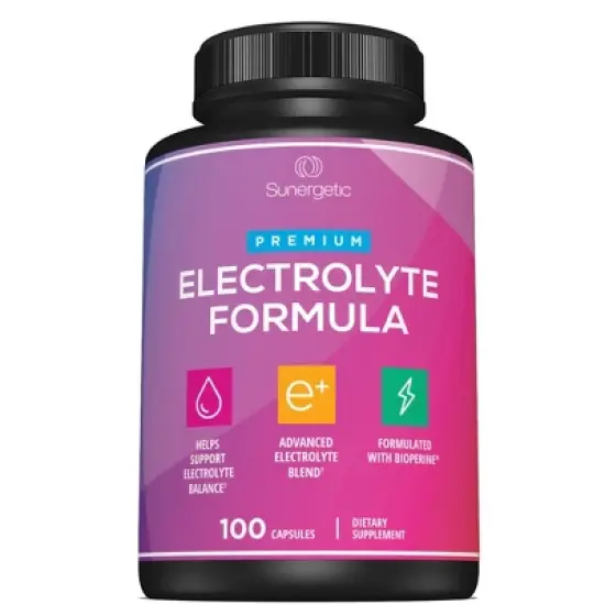 Premium Electrolyte Capsules &ndash; Support for Keto, Low Carb, Rehydration & Recovery - Includes Electrolyte Salts, Magnesium, Sodium, Potassium image {3}