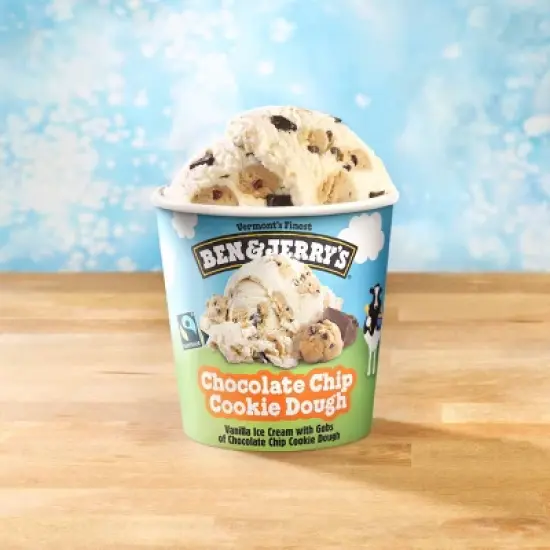 Ben & Jerry's Ice Cream Chocolate Chip Cookie Dough - 16oz image {3}