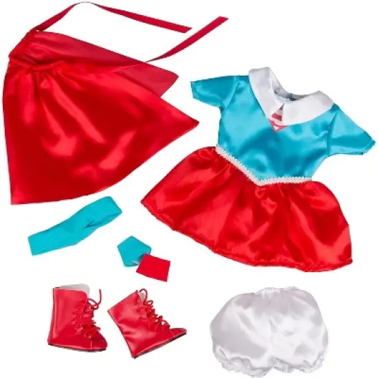 Dress Along Dolly Superwoman Outfit for American Girl Doll image {3}