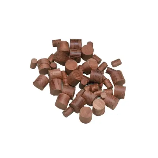 Whitecap Teak Boat Wood Plug 1 Inch - 20 Pack Plugs - Marine Hardware Model 12138049. image {2}