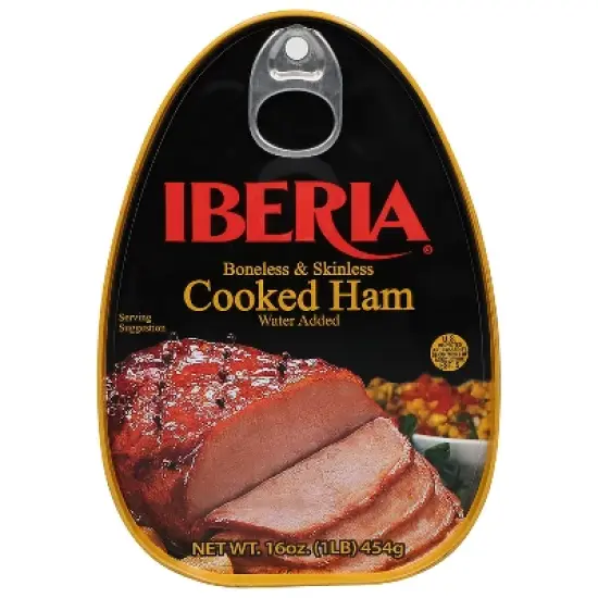 Iberia Boneless & Skinless Cooked Ham - 16oz image {7}