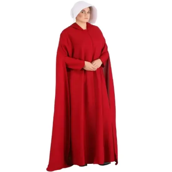 HalloweenCostumes.com Women's Plus Size Handmaid's Tale Halloween Costume | Handmaid Tale's Costumes image {11}