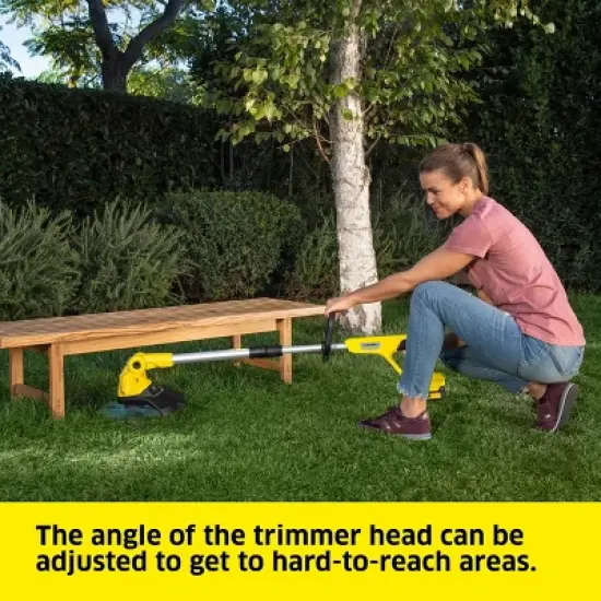 Karcher LTR 18-30 Battery Cordless Lawn Trimmer and Edger Tool Only image {5}