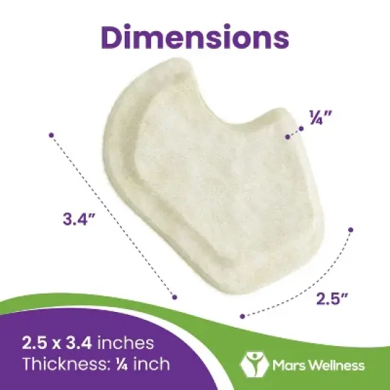 Mars Wellness Dancers Pads Sesamoiditis - 1/4" Thick image {5}
